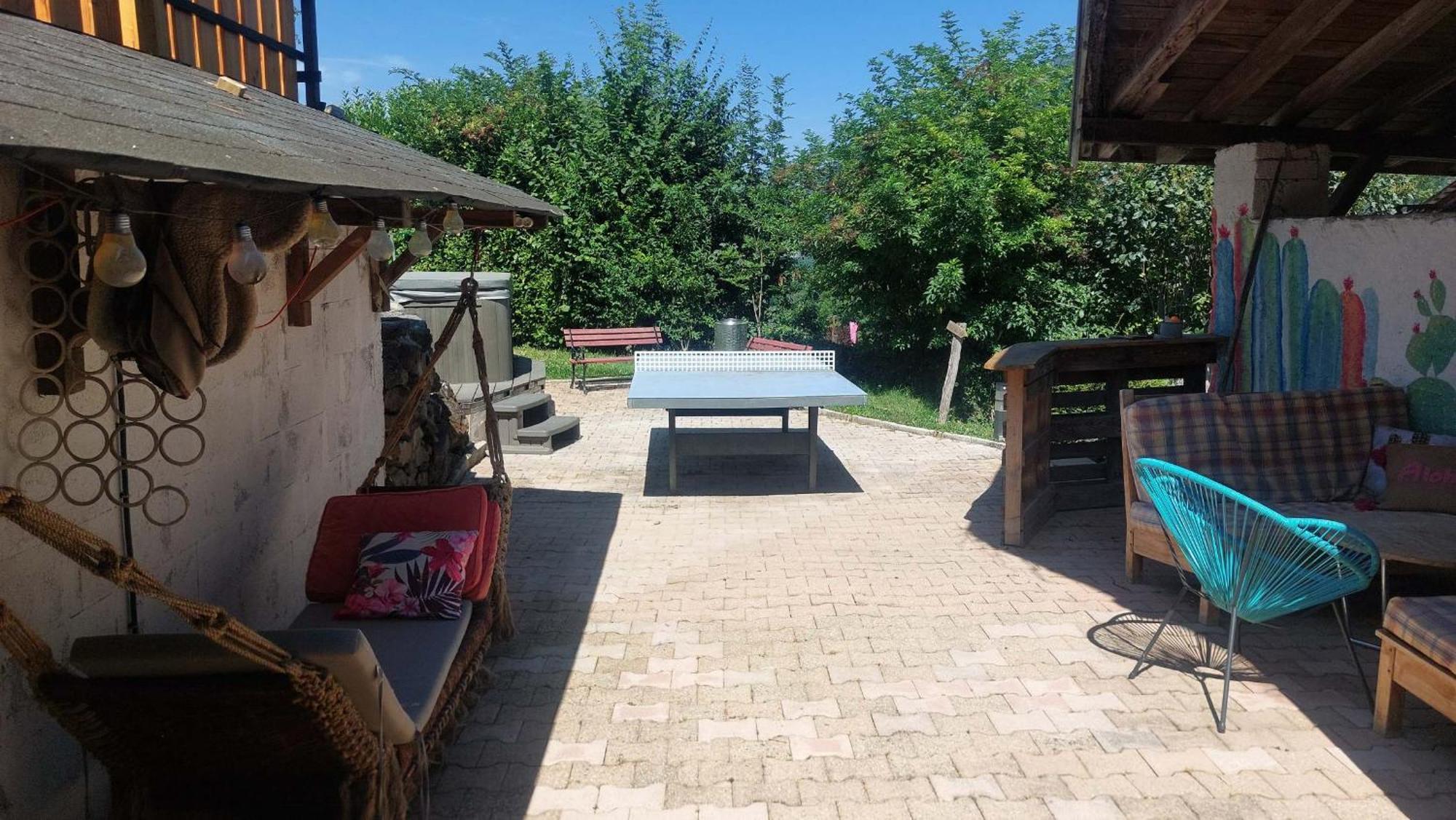 Yourtes Olachat proche Annecy Faverges Extérieur photo