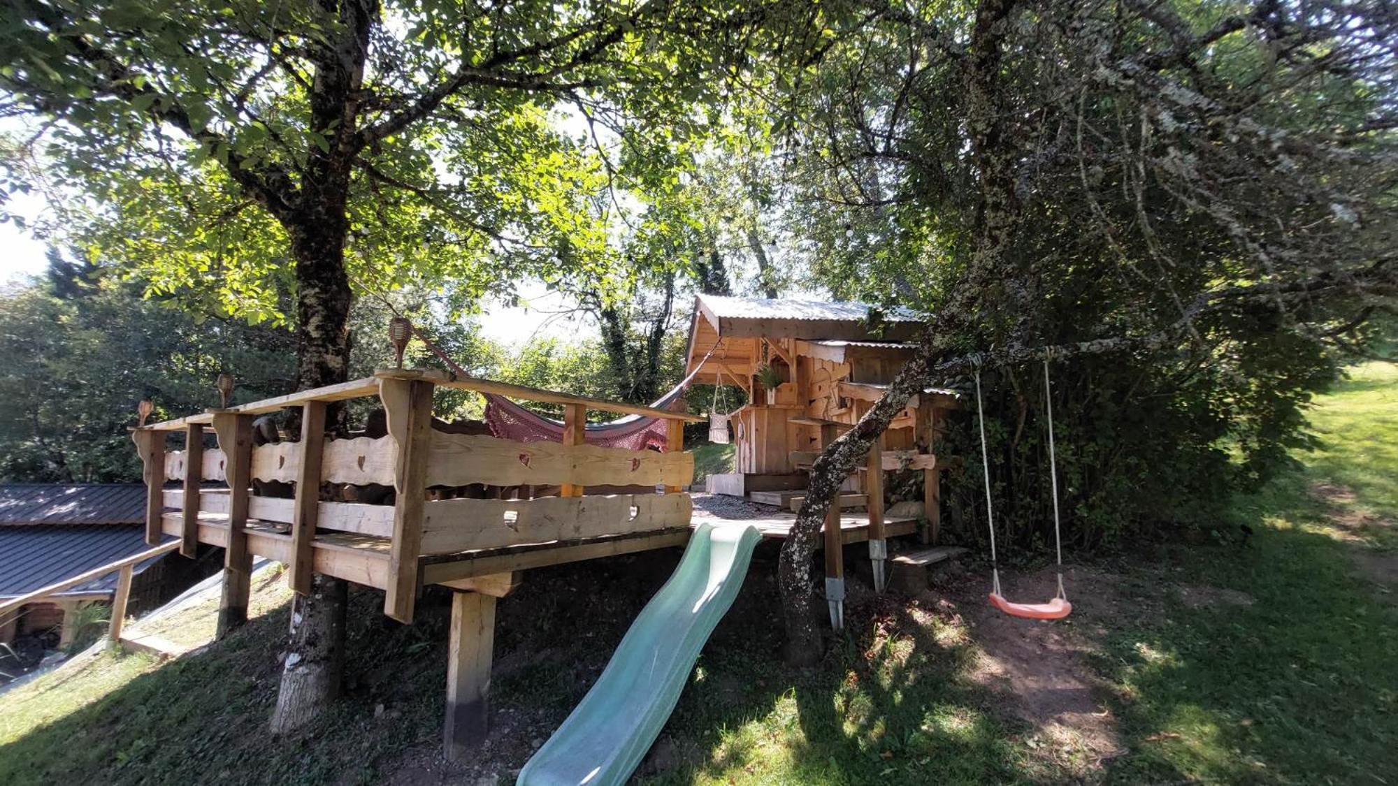 Yourtes Olachat proche Annecy Faverges Extérieur photo